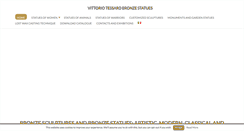 Desktop Screenshot of italianbronzestatue.com